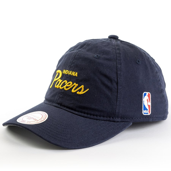 Czapka Mitchell and Ness strapback Special Script Indiana Pacers navy