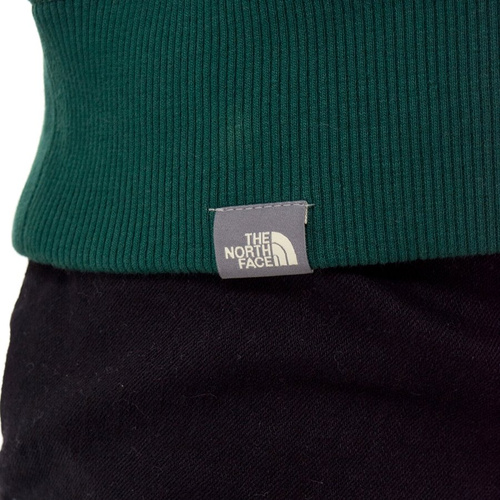 The North Face sweatshirt crewneck Drew Peak Crew night green (T92ZWRN3P)
