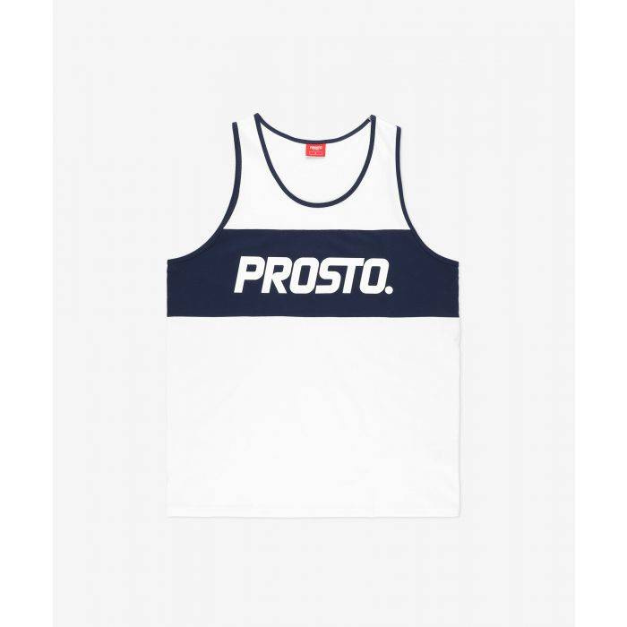 Prosto Klasyk Koszulka męska tank top Fest white