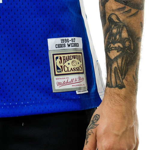 Mitchell and Ness Swingman Jersey 2.0 HWC Washington Bullets Chris Webber 1996-97 red / white / blue 