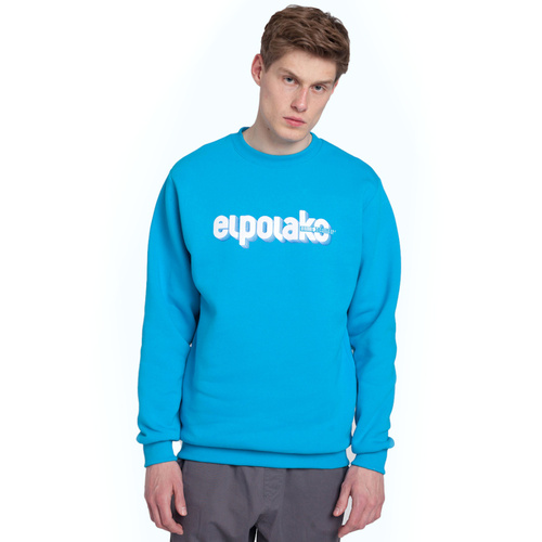 El Polako sweatshirt crewneck 3D Line blue