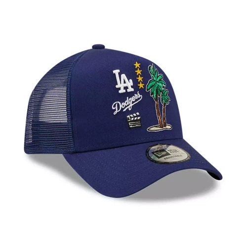 New Era trucker 9FORTY City Graphic A-Frame MLB Los Angeles Dodgers navy