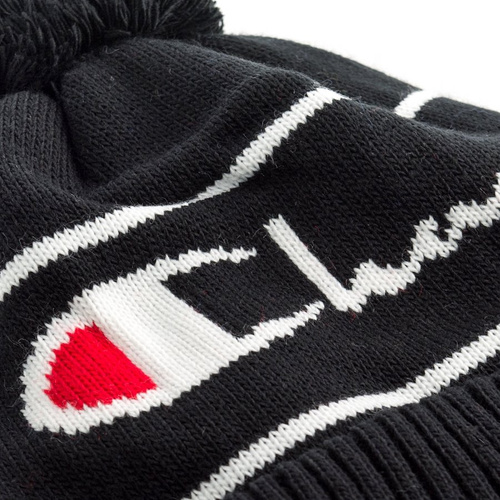 Czapka zimowa Champion Reverse Weave beanie Pom Pom black (804713/KK001) M