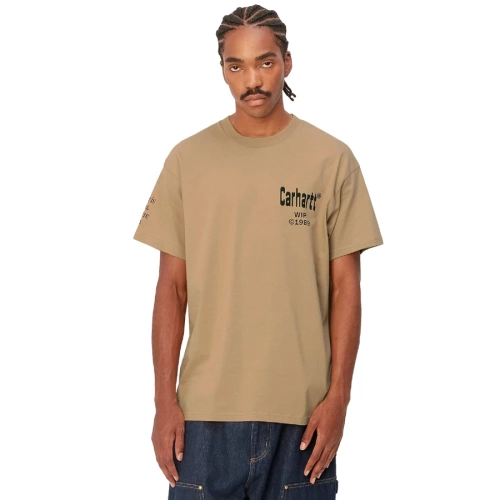Carhartt WIP koszulka męska Home dusty hamilton brown
