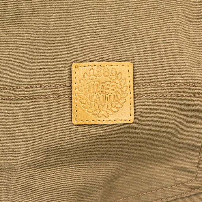 Szorty męskie Mass Denim shorts pants Base straight fit beige $