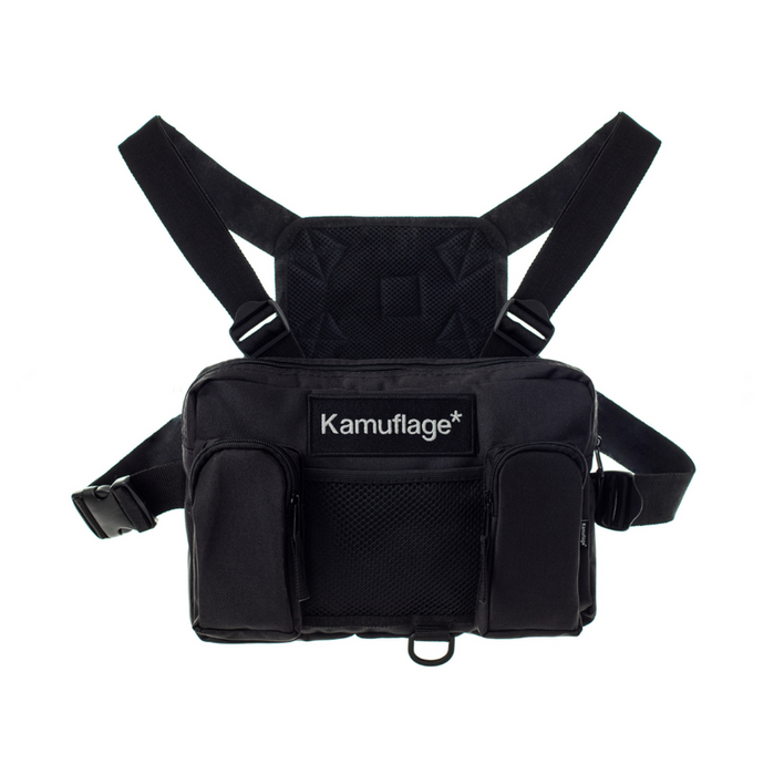 Kamuflage* chest rig Flash black