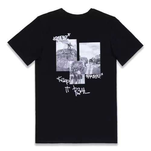 Kamuflage* t-shirt Keep It Real black