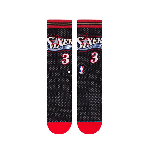Stance socks NBA Arena Philadelphia 76ers Jersey black