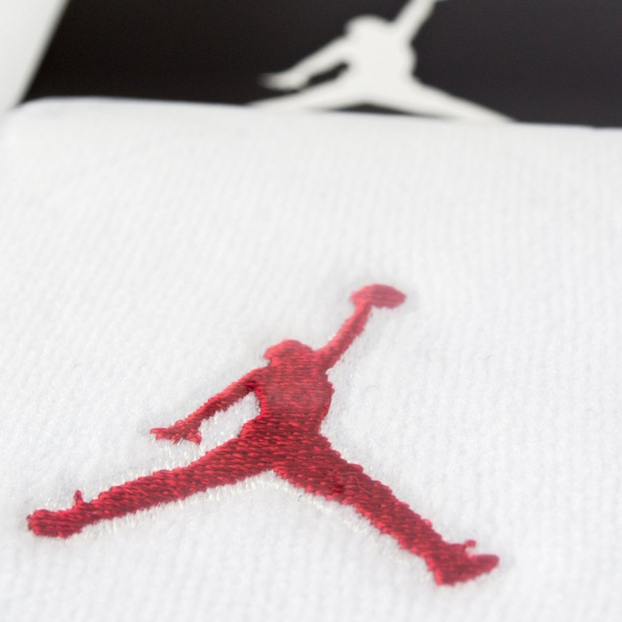 Frotki Jordan Jumpman wristbands white / black / red (619352-100)