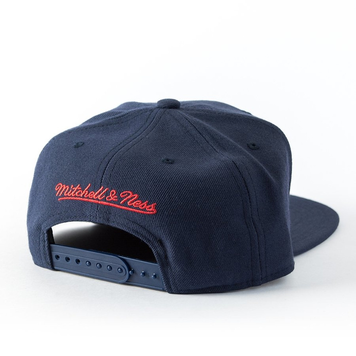 Czapka Mitchell and Ness snapback Wool Solid New York Red Bulls navy