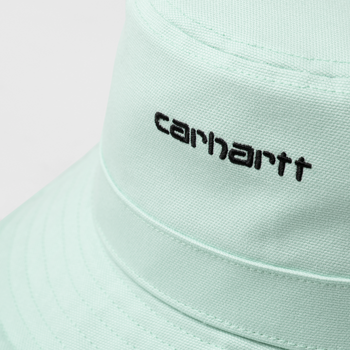 Carhartt WIP bucket hat Script Bucket Hat frosted green / black