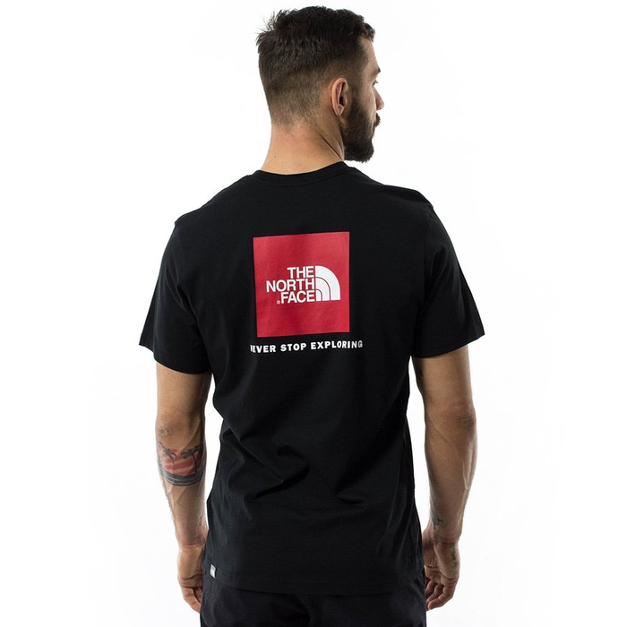 The North Face T-shirt Red Box Tee black (T92TX2JK3)