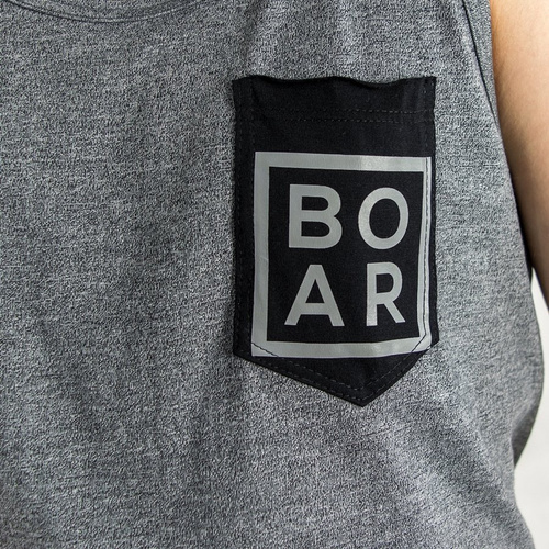 Koszulka męska Boar Clothing singlet Leyte grey heather