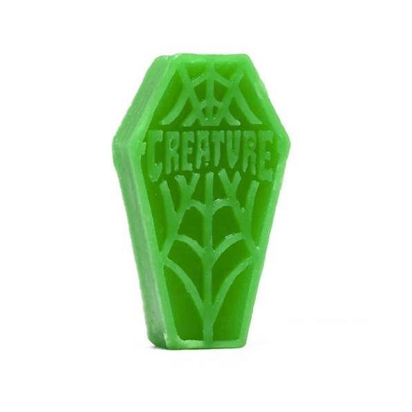 Wosk Creature Skateboards Skate Wax Coffin green 
