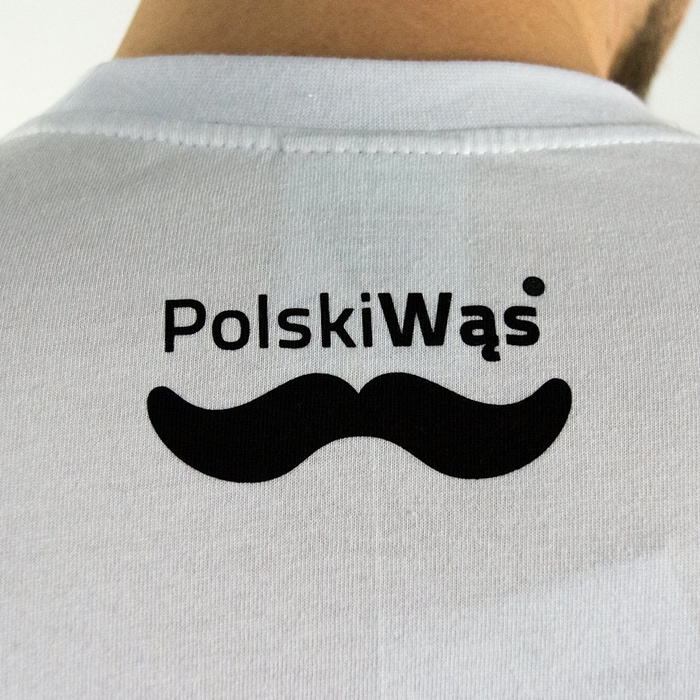 Koszulka Polski Wąs t-shirt Gapa white