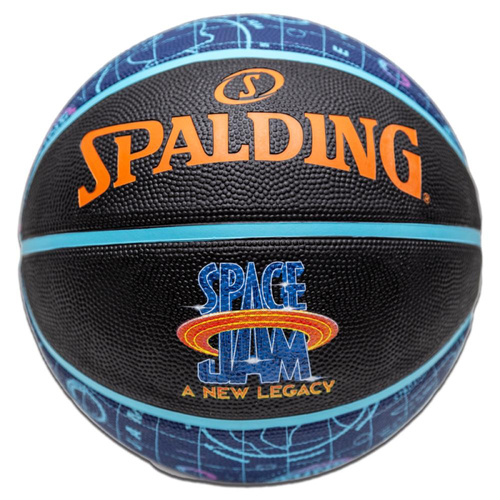 Spalding piłka do koszykówki Space Jam 2 TuneSquad rozm.7 black-blue