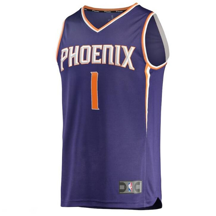 Fanatics Replica Jersey NBA Finals 2021 Icon Edition Phoenix Suns Devin Booker purple (Youth Collection)