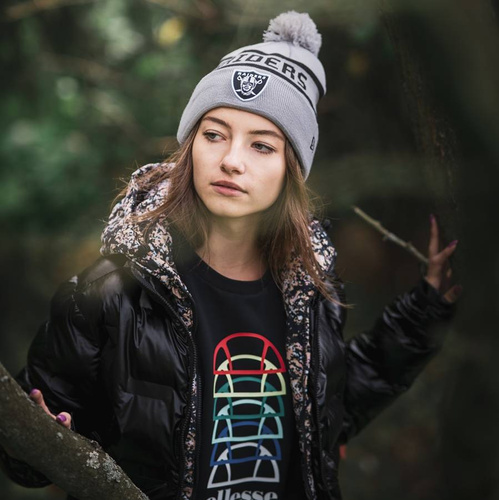 New Era beanie Jake Cuff Knit NFL Las Vegas Raiders grey