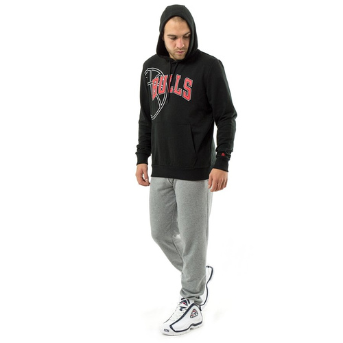 Bluza męska z kapturem New Era hoody NBA Graphic Basketball Chicago Bulls black