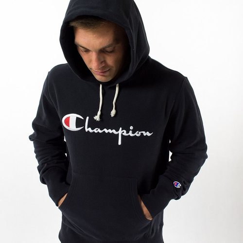 Champion sweatshirt hoody Reverse Weave Emb. Script Logo black (215210/KK001)