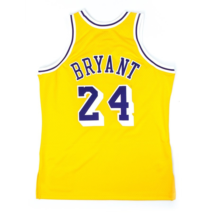 Koszulka koszykarska  Mitchell and Ness authentic jersey HWC Los Angeles Lakers Kobe Bryant 2007-08 yelow