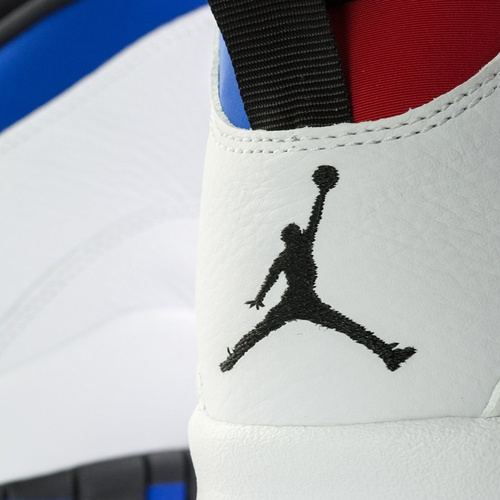Air Jordan 10 Retro white / red / royal blue (310805-160) 