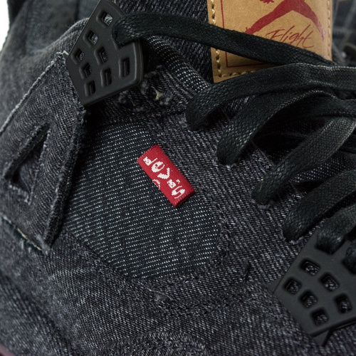 Buty męskie Jordan 4 Retro Levis black jeans (A02571-001) TM