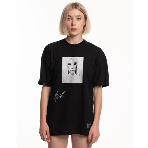 Koszulka damska Le Fantome x Kellen oversize t-shirt Blackie