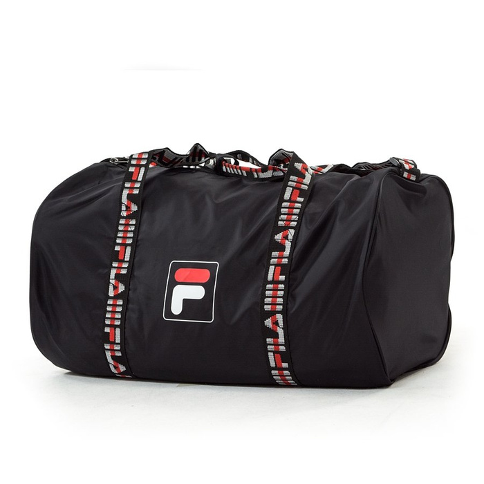 Torba Fila sport bag Barrel Bag Retro Nylon black
