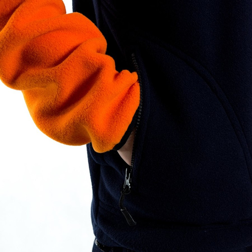 Nervous fleece FA20 orange / navy