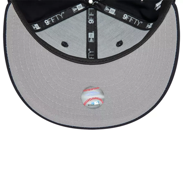 New Era czapka z daszkiem 9FIFTY snapback MLB Flower Wordmark New York Yankees black