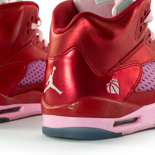 Jordan V Retro BG "Valentine's Day" gym red / pink (440892-605) TM