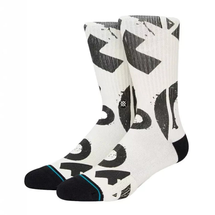 OFF x Stance socks Infiknit™ Crew vintage white / black