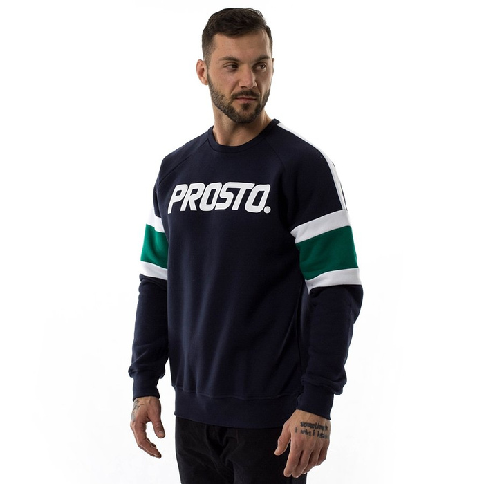 Bluza męska Prosto Klasyk crewneck Senitel night blue