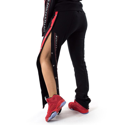 Spodnie dresowe Marska sweatpants Black and Red 
