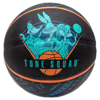 Spalding piłka do koszykówki Space Jam 2 TuneSquad Roster size.7 black-teal-orange