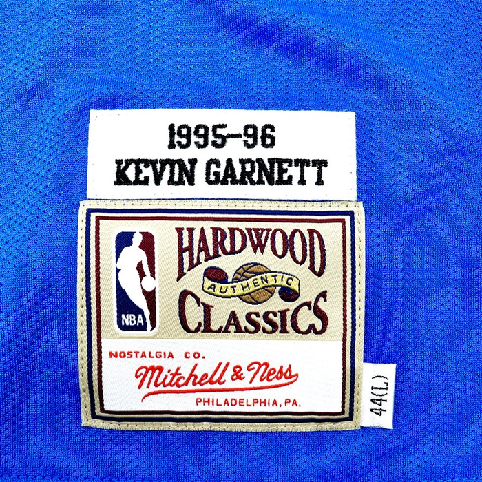 Koszulka Mitchell and Ness authentic jersey HWC Minnesota Timberwolves Kevin Garnett Rookie Season 1995-96