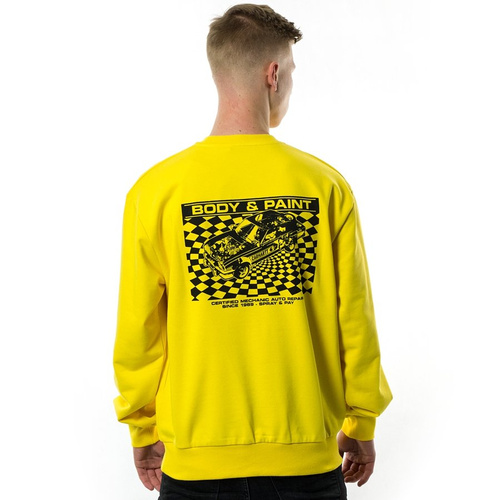 Bluza męska Carhartt WIP crewneck Body & Paint primula / black