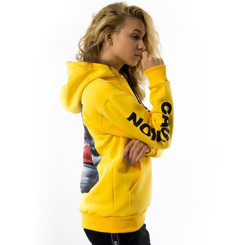 Majors hoody Caution HD yellow