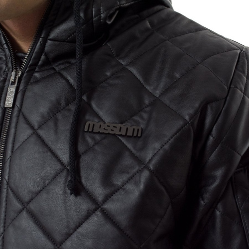 Kurtka zimowa Mass Denim jacket Flyer Quilted black