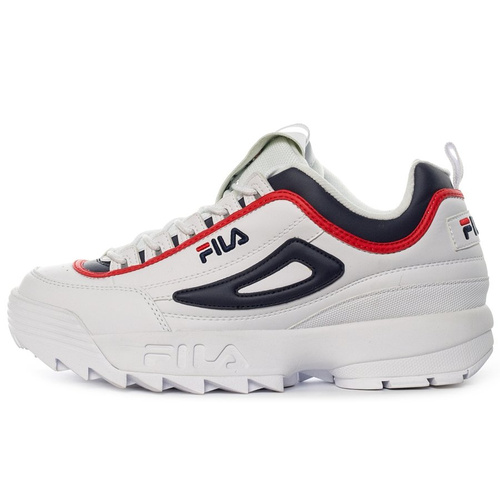 Buty męskie Fila Disruptor CB Low white / fila navy / fila red (1010575.01M)