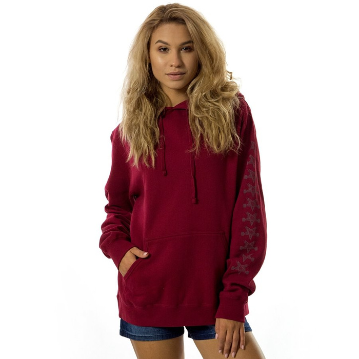 Bluza damska Thrasher X Independent hoody Pentagram Cross red N