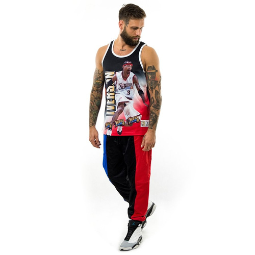 Mitchell and Ness t-shirt NBA Behind The Back Philadelphia 76ers Allen Iverson black / white / red