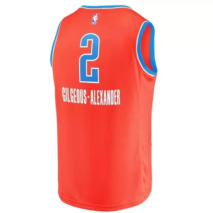 Fanatics Replica Jersey NBA Branded Fast Break Shai Gilgeous-Alexander orange (Youth Collection)