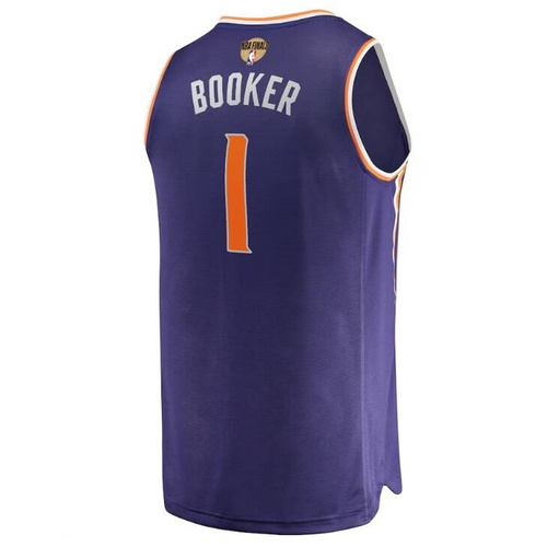 Fanatics Replica Jersey NBA Finals 2021 Icon Edition Phoenix Suns Devin Booker purple (Youth Collection)