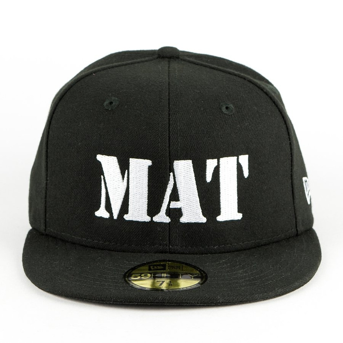 MAT Wear x New Era 59FIFTY fitted cap MAT Script black