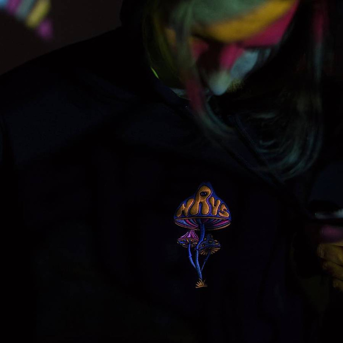 Nervous sweatshirt hoody Strong Expirience black