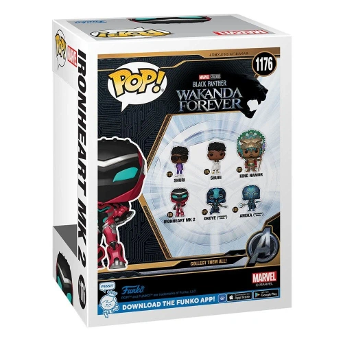 Funko Pop Marvel Black Panther Wakanda Forever IronHeart MK2 1176