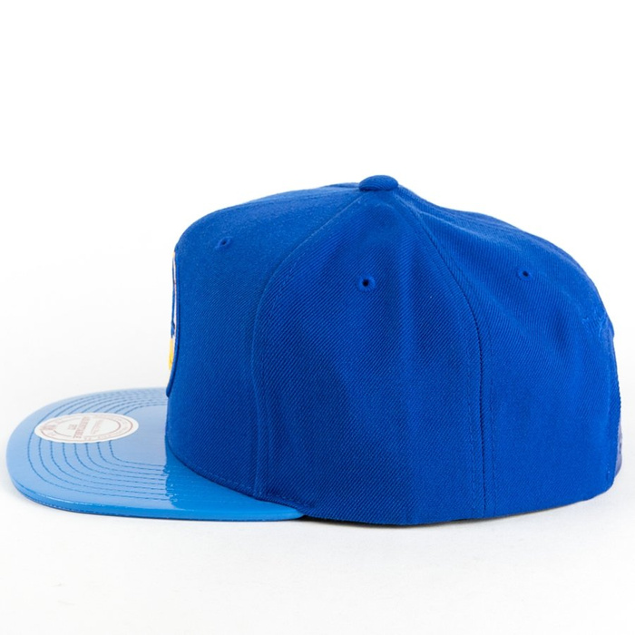 Mitchell and Ness snapback Patent 2 Tone Golden State Warriors blue