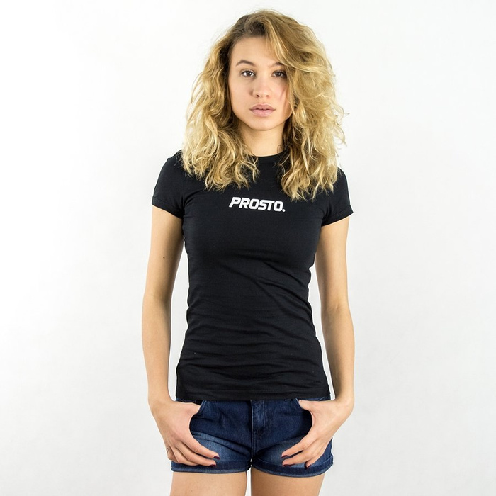 Prosto WMNS t-shirt Cat black